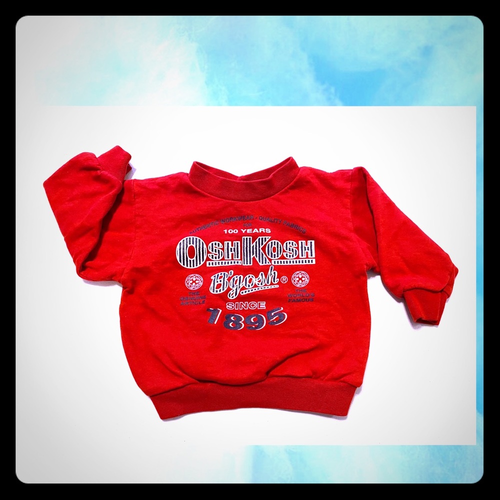 18M OSHKOSH VTG SWEATER